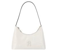 Furla Diamante ee Schultertasche Leder 24 cm weiss