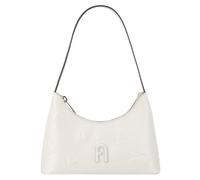 Furla Diamante ee Schultertasche Leder 24 cm weiss