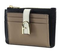 FURLA Flow Card Case M Greige + Marshmallow + Nero int.