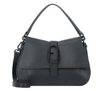 Furla Flow Handtasche Leder 25 cm schwarz