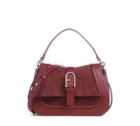 Furla Flow M Handtasche dunkelrot, Leder, Damen