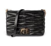 Furla 1927 M Schultertasche schwarz, Leder, Damen