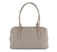 Furla Giulia Schultertasche Leder 35 cm grau