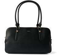 Furla Giulia Schultertasche Leder 35 cm schwarz