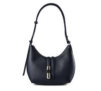 Furla Goccia Schultertasche Leder 22 cm blau