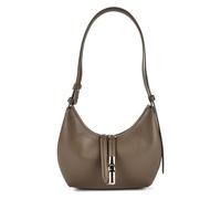 Furla Goccia Schultertasche Leder 22 cm oliv