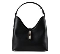 Furla Goccia Schultertasche Leder 30 cm grau
