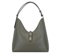Furla Goccia Schultertasche Leder 30 cm grün