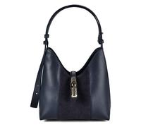 Furla Goccia Schultertasche S Leder 23.5 cm blau