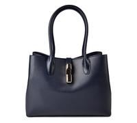 Furla Goccia Shopper Tasche M Leder 33 cm blau