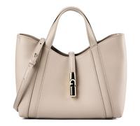 Furla Goccia Shopper Tasche S Leder 28 cm grau