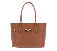 Furla Goccia Shopper Tasche Leder 42 cm brandy