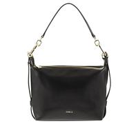 Furla Hobo Bags - Fine Embossed Leather Mini Hobo Bag - Gr. unisize - in Schwarz - für Damen