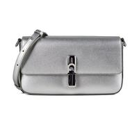 Furla Iride Umhängetasche S Leder 20 cm silberfarben