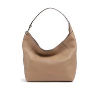 Furla Lara M Beuteltasche hellbraun, genarbtes Leder, Damen