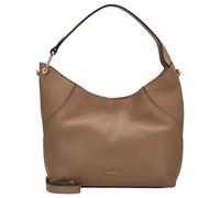 Furla Lara Schultertasche S Leder 25 cm beige