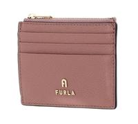 Furla Leder Kartenhalter Camelia Zipped Card Case Tulle Altrosa