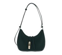 Furla Leder Schultertasche Goccia Shoulder Bag Botanical Green dunkelgrün