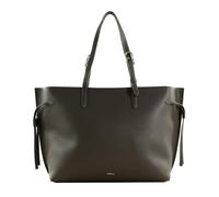 Furla Leder Schultertasche Shopper Ava Tote With Zip Urban Gray + Ciliegia d int dunkelgrau