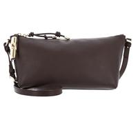 Furla Leder Schultertasche Umhängetasche Debby Mini Shoulder Bag Cioccolato dunkelbraun