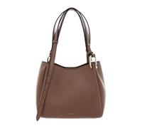Furla Leder Schultertasche Umhängetasche Nuvola Tote Toffee braun