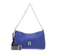 Furla Leder Umhängetasche Schultertasche Primula Mini Crossbody Double Strap Blu Cobalto + Soil blau