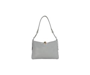 FURLA Ledertasche - Schultertasche SFERA SOFT Medium hellgrün