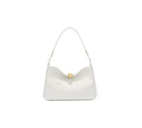 FURLA Ledertasche - Schultertasche SFERA SOFT Medium weiss