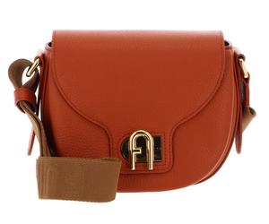 FURLA Lotus Mini Crossbody Bag Cotto + Toni Cognac