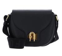 Furla Lotus Mini Umhängetasche schwarz, Leder, Damen