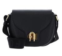 Furla Lotus Mini Umhängetasche schwarz, Leder, Damen