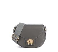 Furla Leder Umhängetasche Lotus Mini Crossbody Bag Urban Gray + Toni Urban Gray dunkelgrau