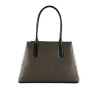 FURLA Meridiana Tote L Mogano + Nero + Brown