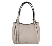 Furla Nuvola Schultertasche M Leder 25 cm grau