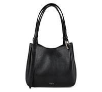Furla Nuvola Schultertasche M Leder 25 cm schwarz