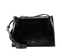 Furla Nuvola Umhängetasche Leder 24 cm schwarz