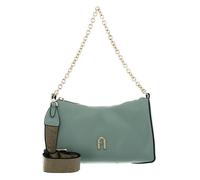 FURLA Primula Mini Crossbody Doub Mineral Green + Metal Taupe