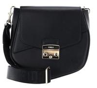 Furla Metropolis Umhängetasche Leder 18 cm nero