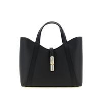 Furla schwarze Kalbsleder-Shopper Schwarz