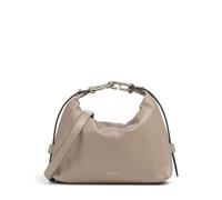 Furla Leder Schultertasche Vitello Claris Lux Tonie Hobo Bag Greige taupe