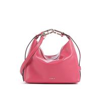 Furla Tonie Mini Schultertasche fuchsia, genarbtes Leder, Damen