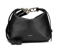 FURLA Vitello Claris Lux Tonie Hobo Bag XS Nero
