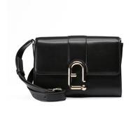 Furla Nuvola S Umhängetasche schwarz, Leder, Damen
