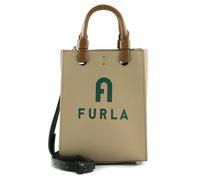 FURLA Varsity Style Mini Tote Greige + Jasper