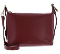 FURLA Vitello Claris Lux Tonie Hobo Bag M Rubino