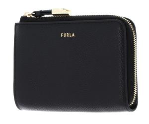 FURLA Vitello Night Goccia Card Case M Nero