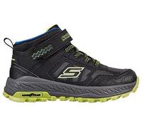 Schnürboots SKECHERS KIDS "FUSE TREAD-TREKOR" Gr. 35, bunt (schwarz, blau, gelb) Kinder Schuhe Stiefel Boots wasserabweisend und mit Memory Foam Ausstattung (36183942-35)