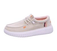 Fusion Leinenschuh Beige in Größe 38