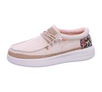 Fusion Leinenschuh Beige in Größe 40