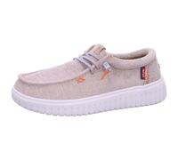 Fusion Leinenschuh Beige in Größe 41